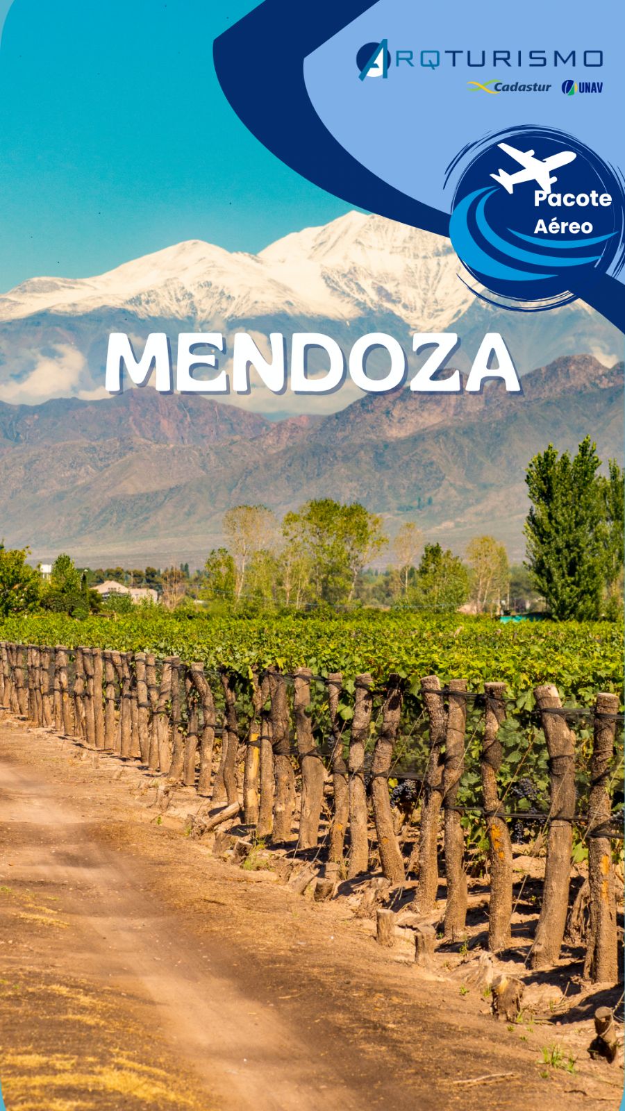 Mendoza – Vinhos, Montanhas e Experiências na Páscoa 2027